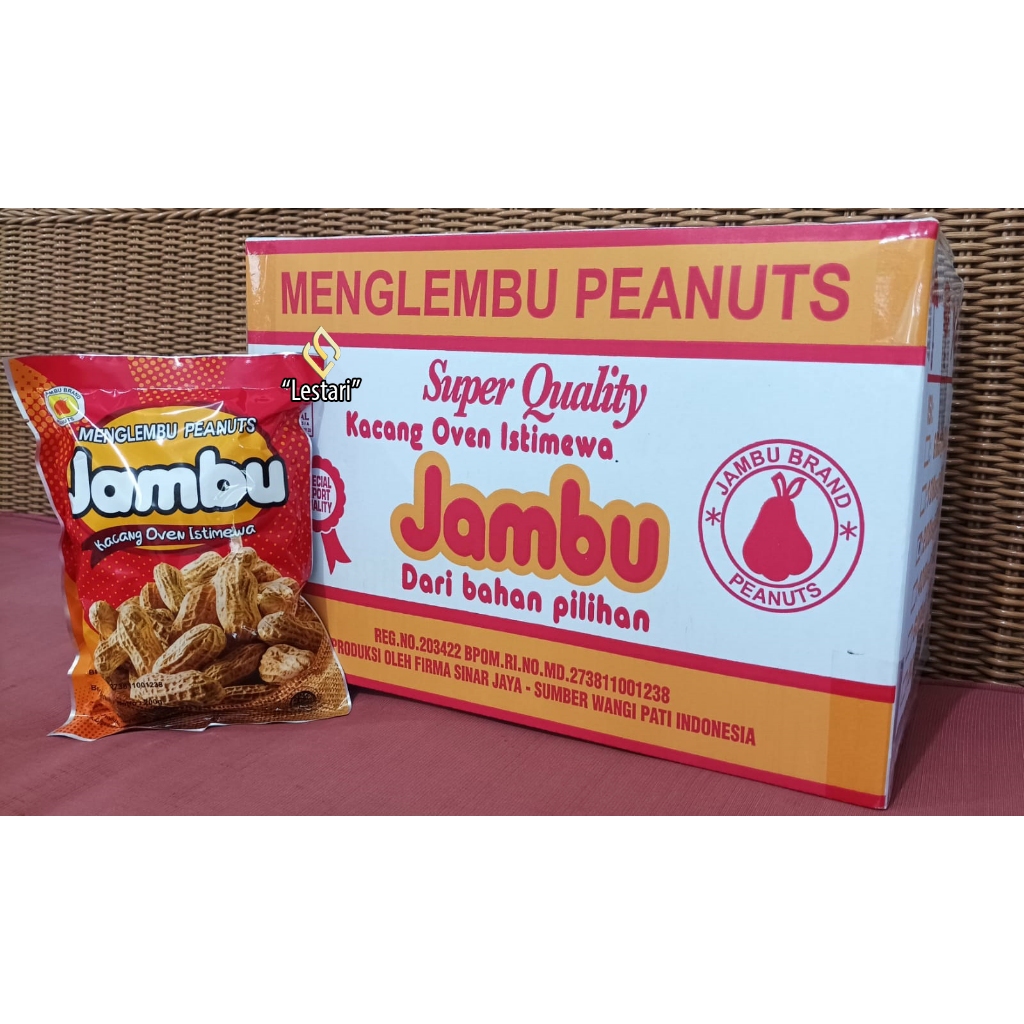 

Kacang Kulit Oven Merk Jambu 200 Gram