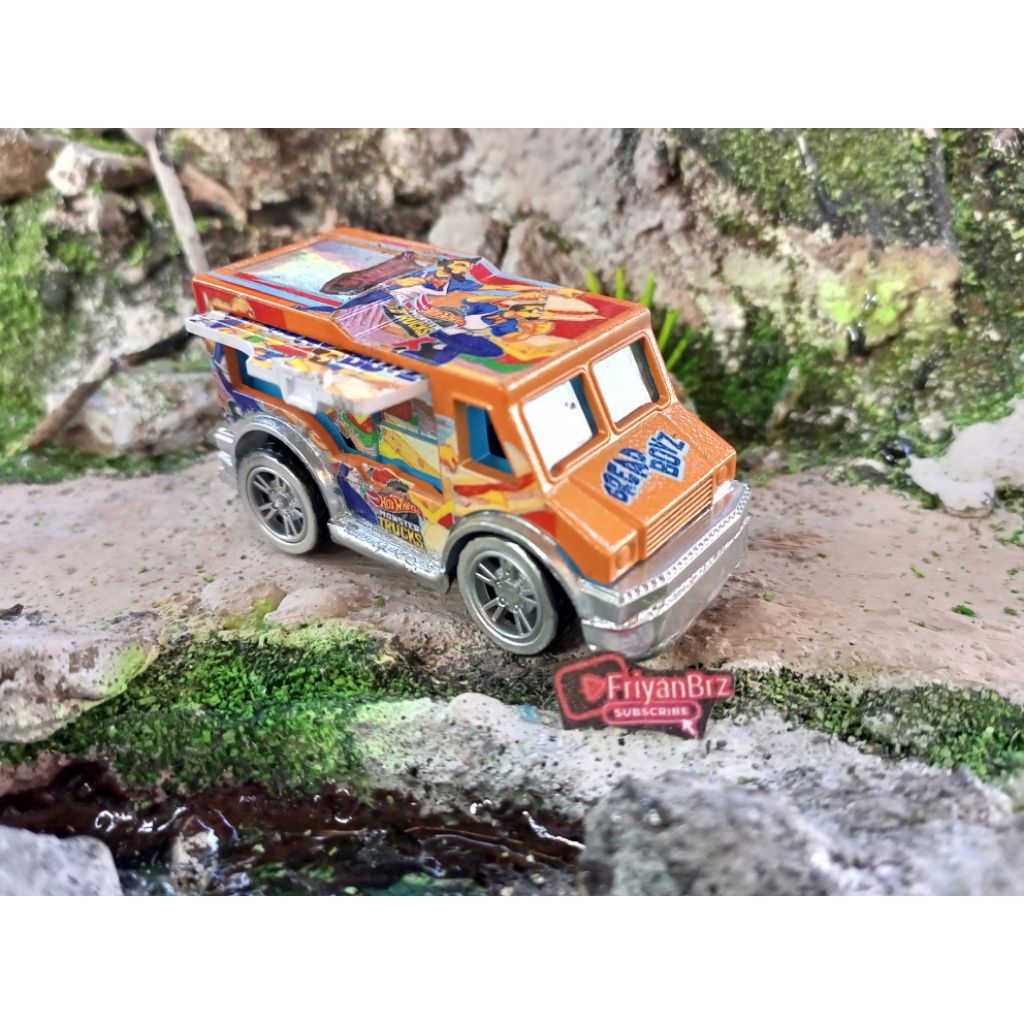 Diecast Hotwheels custom Monster truck custom ceper ban karet std loose