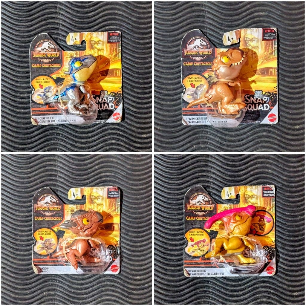 jurassic world snap squad Mattel