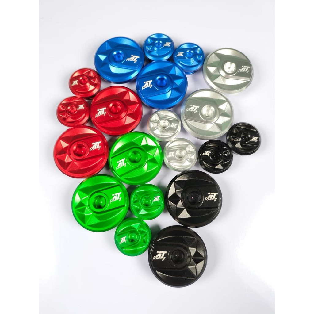 COIN RANGKA NINJA R SS RR KR KRR ZX 150 AITECH TUTUP RANGKA KOIN BULAT NINJA SS R RR AITECH ORIGINAL