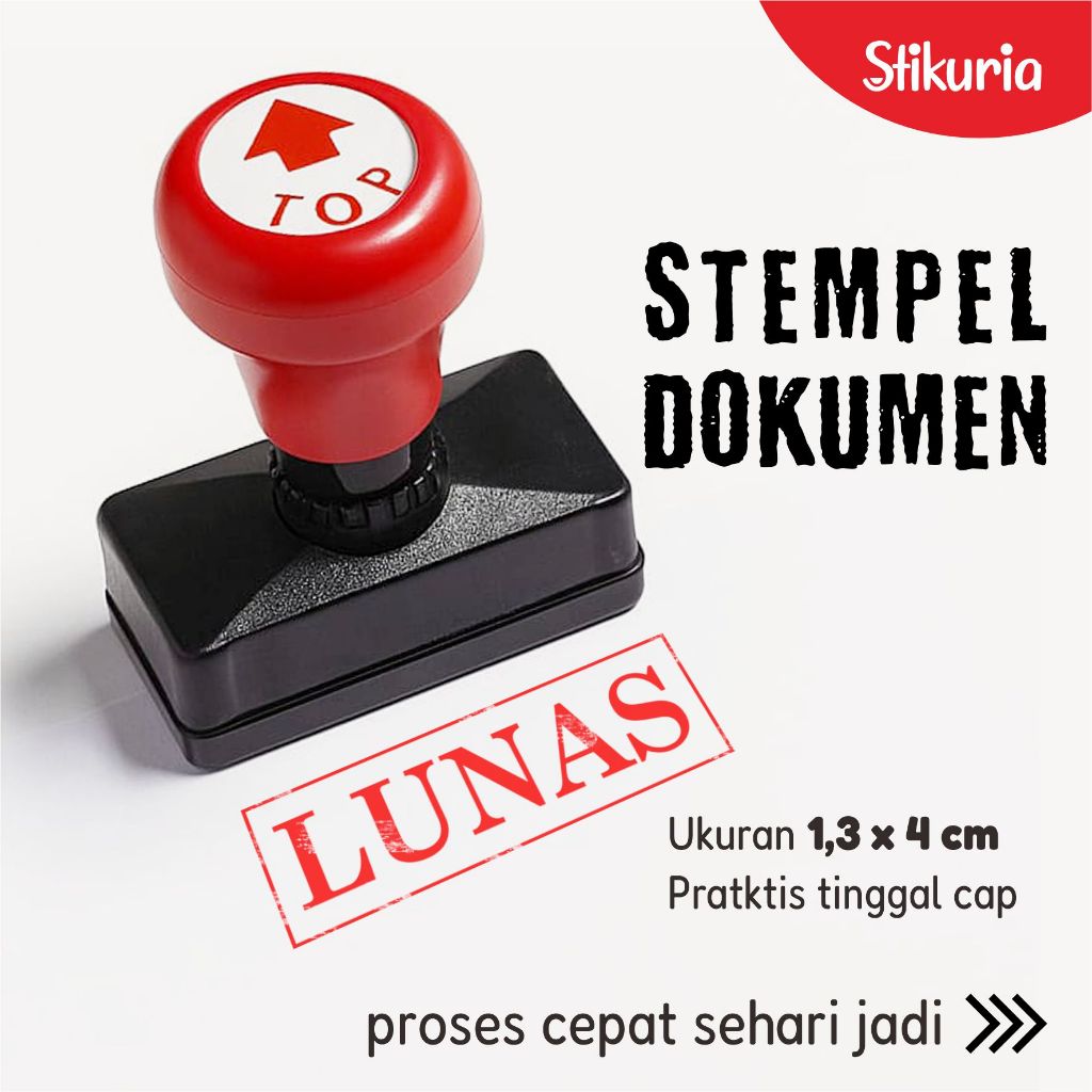 

STEMPEL LUNAS | STEMPEL DOKUMEN | STAMPLE