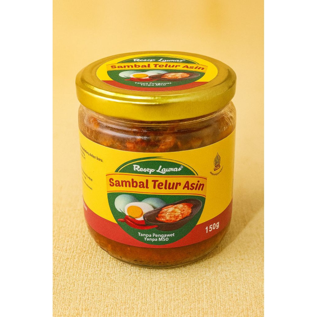 

Sambal telur asin 150gr