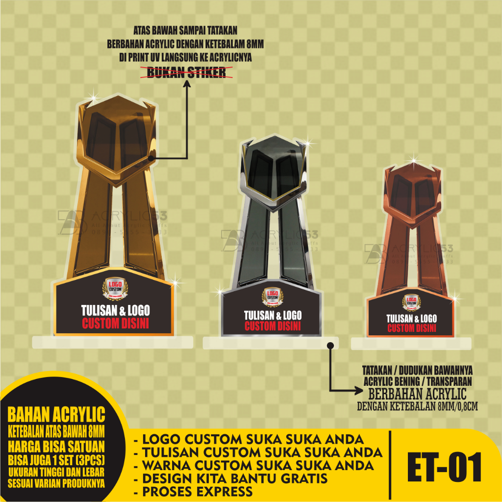 Piala Pes Fifa Playstation PS, Tropy Pes Fifa Playstation PS, Trophy Pes Fifa Playstation PS, Tropi 