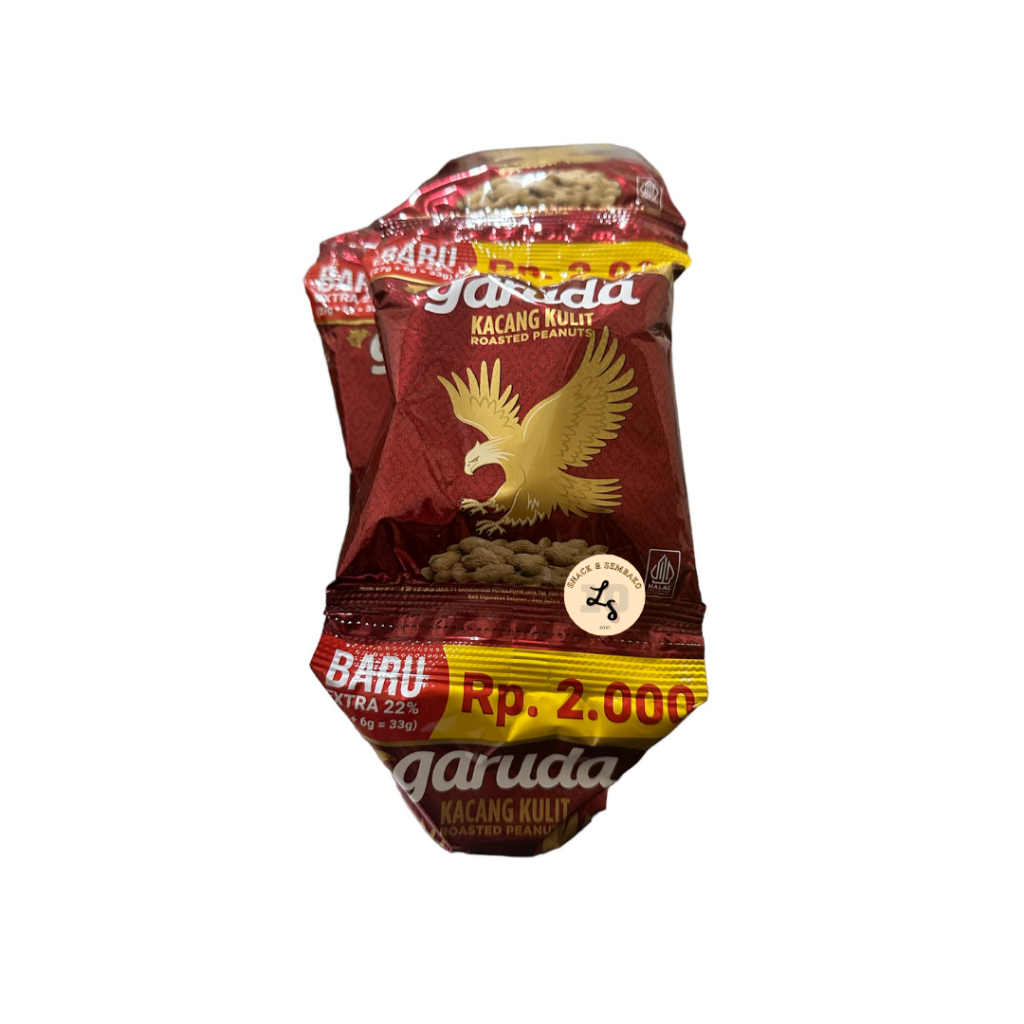 

KACANG KULIT GARUDA 2000 BALL ( 30 PCS )