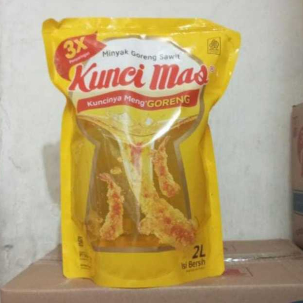 

Minyak Goreng Mas Ku & Kunci Mas 2L Refill – Berkualitas, Gorengan Renyah & Gurih