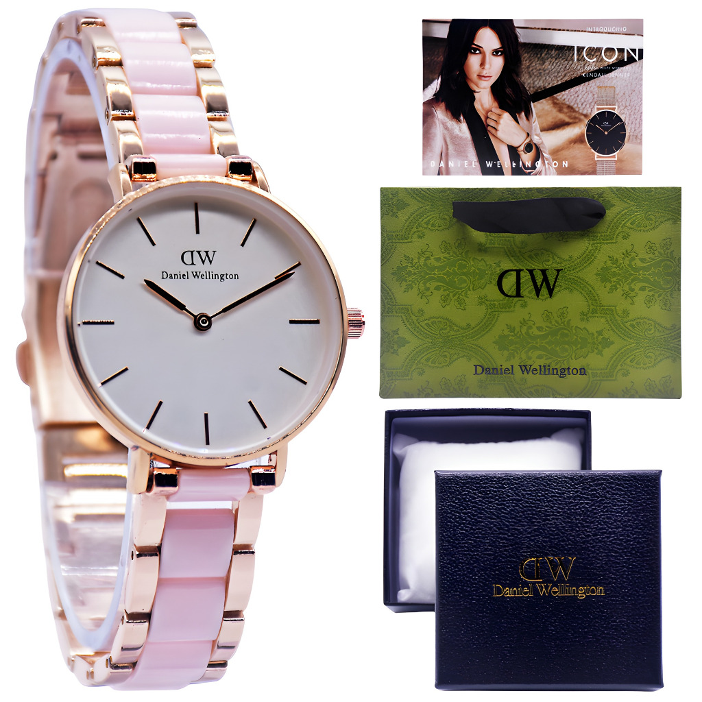 PROMO Jam Tangan Wanita DW Rantai Paketan