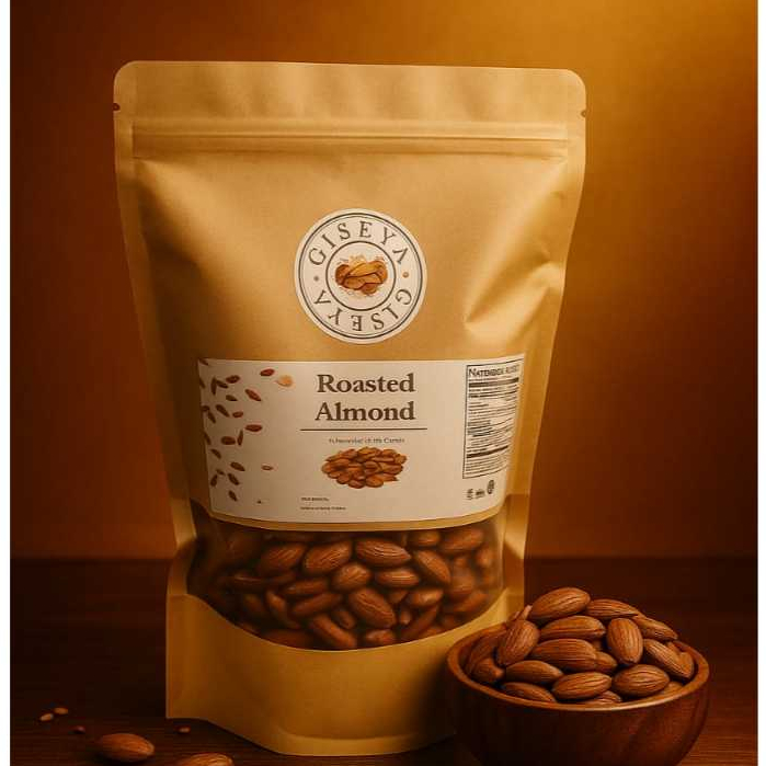 

Kacang Almond Giseya Premium Panggang Roasted Premium