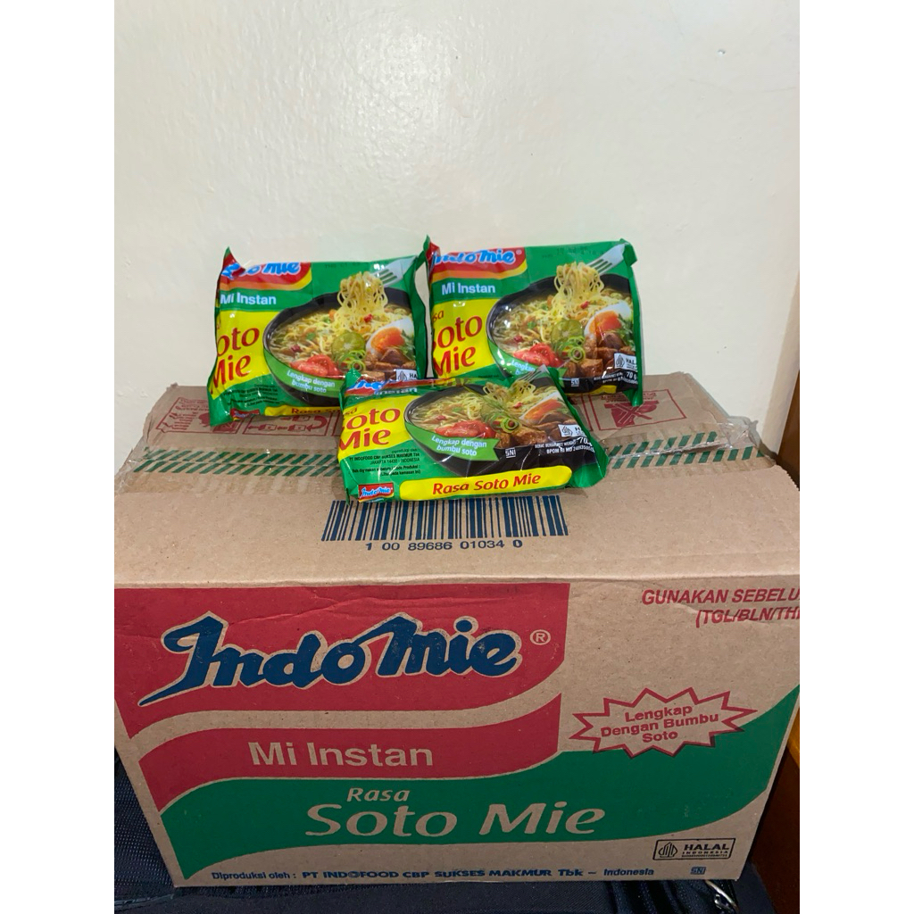 

Indomie Rasa Soto 1 dus (40 bungkus)