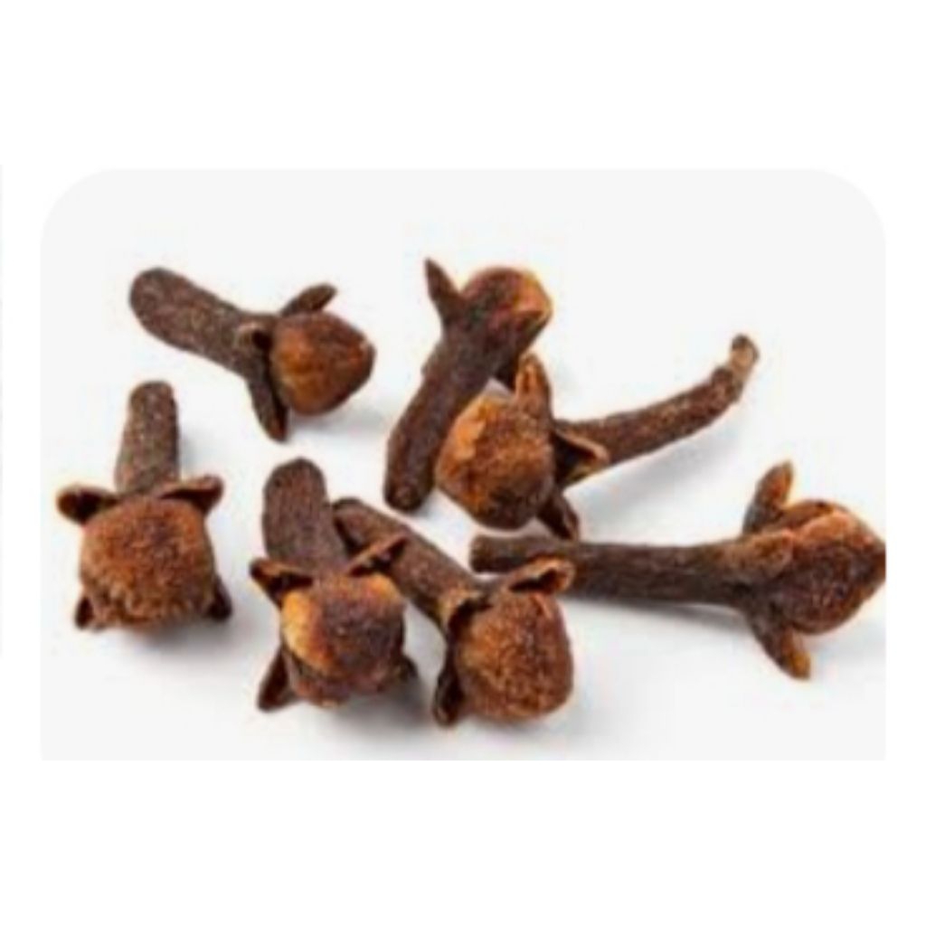 

aneka rempah kering, biji pala tanpa kulit, cengkeh, kembang lawang, kapolaga varian 100gr