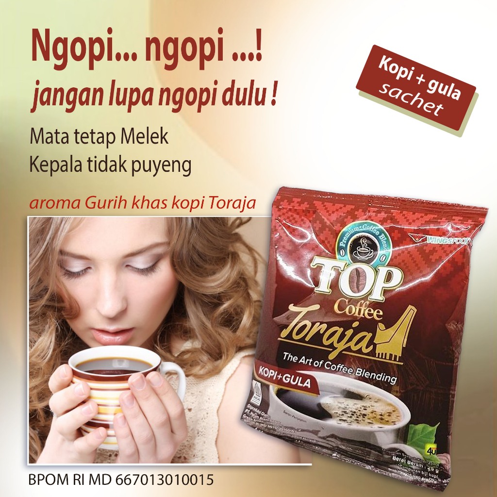 

Kopi bubuk instant Paling banyak dicari Menghilangkan rasa ngantuk lelah dan loyo Menciptakan rasa semangat baru rasa enak aroma kopi Gurih khas kopi Pegunungan Toraja ~ top kopi toraja instant sachet
