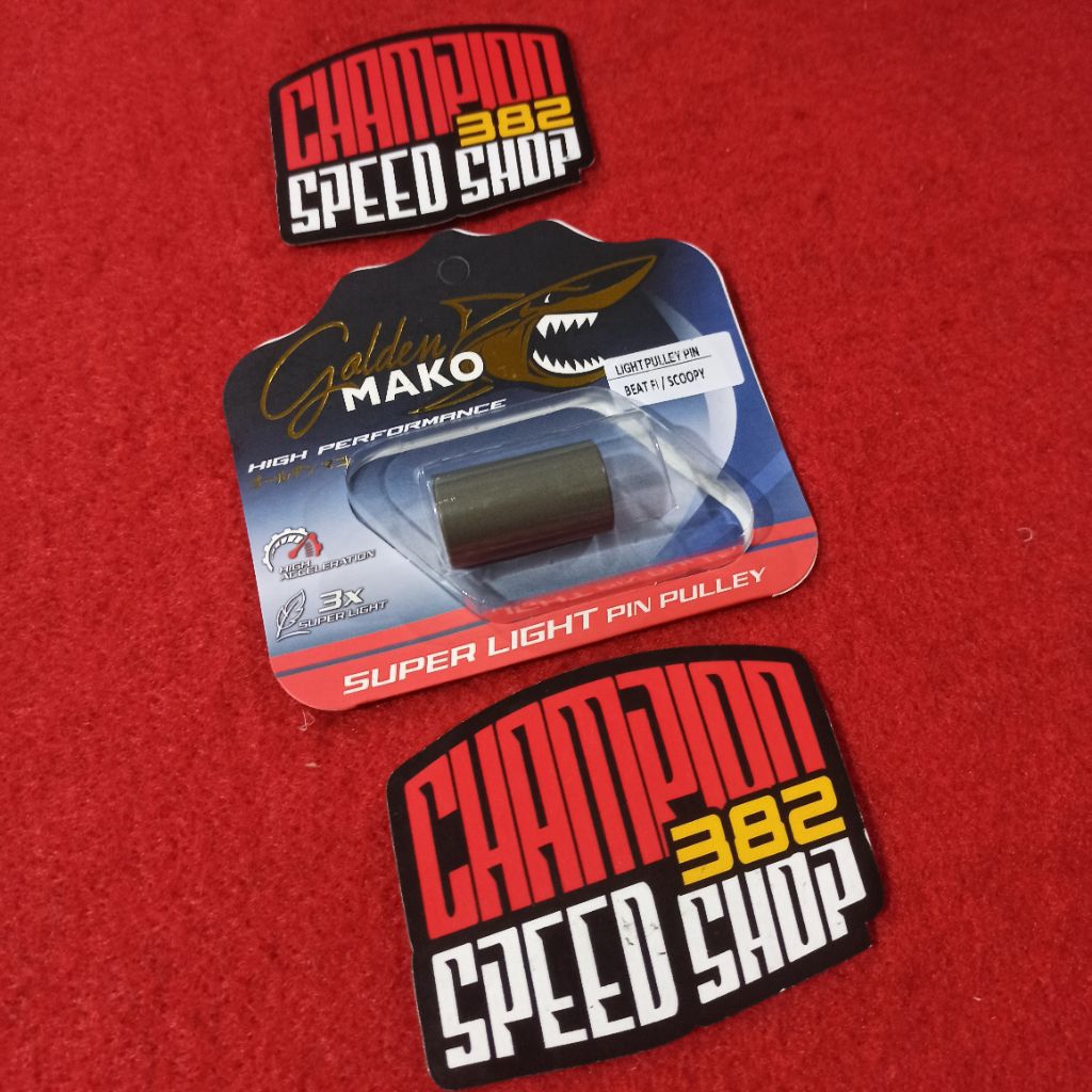 Bosh Boshing Bushing Super Light Pin Pulley CVT Golden Mako Beat FI ESP Beat POP Sporty Beat Street 