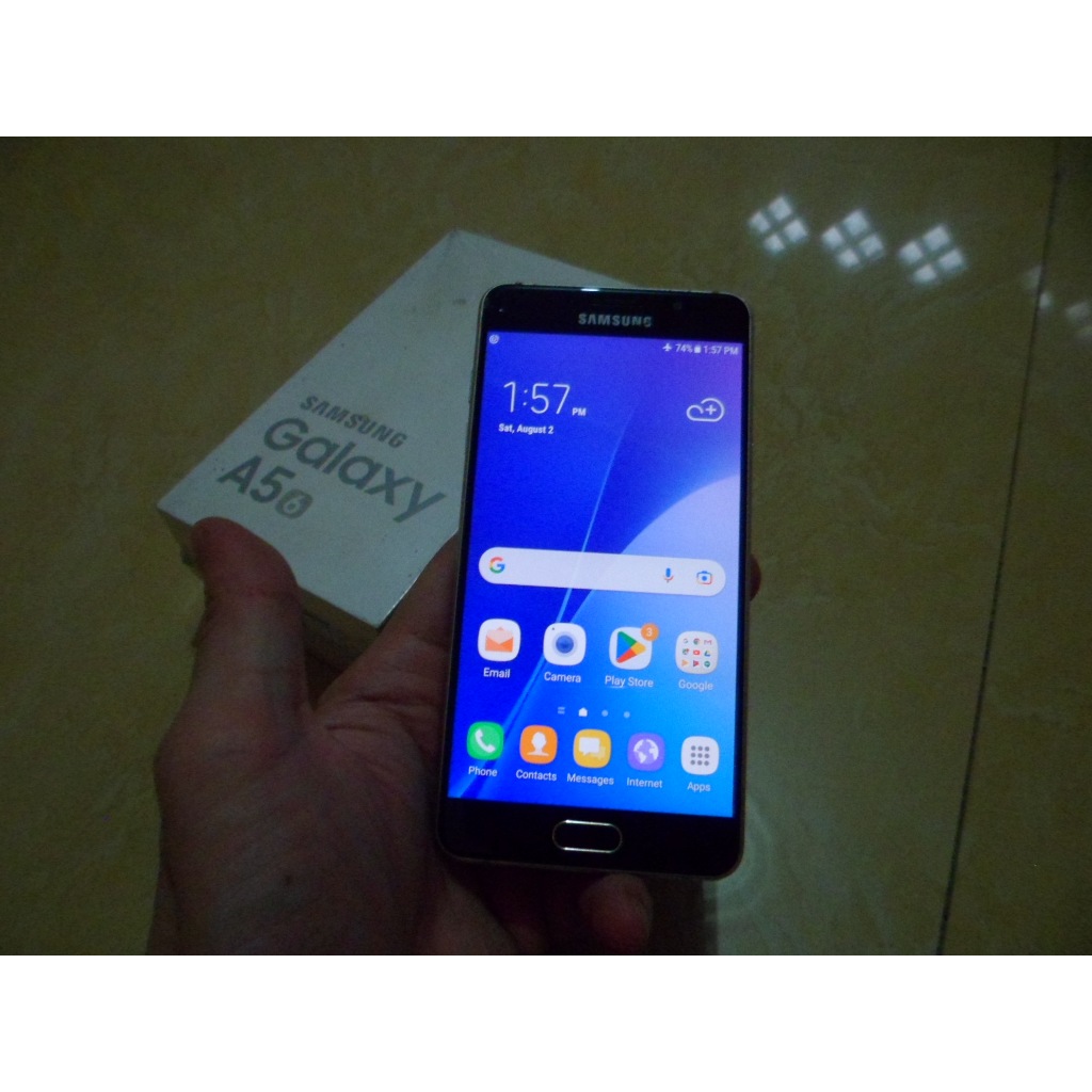 Handphone SAMSUNG A5 2016 A510 16GB Second