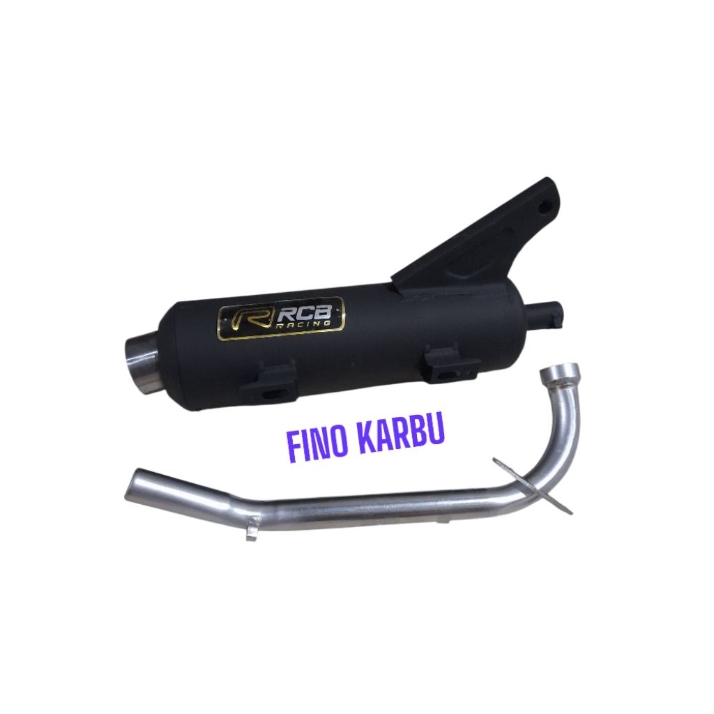 KNALPOT STANDAR TSUKIGI FINO KARBU FINO FI 125 SUARA BAS ADEM