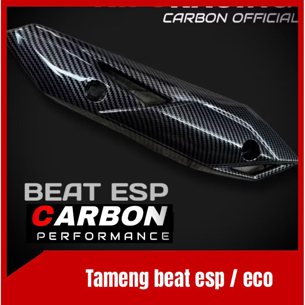TUTUP KNALPOT BEAT ESP CARBON 2015-2019 ▪️tutup knalpot beat carbon type esp 2015/2019