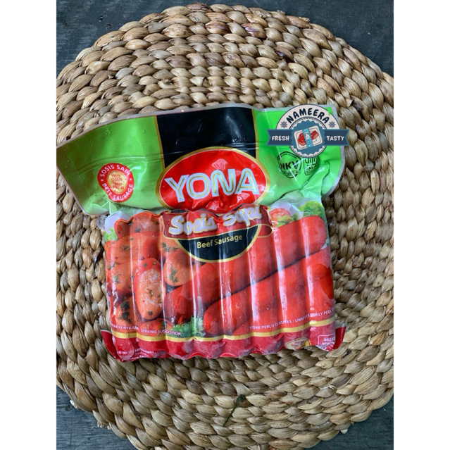 

Yona sosis sapi merah 450g