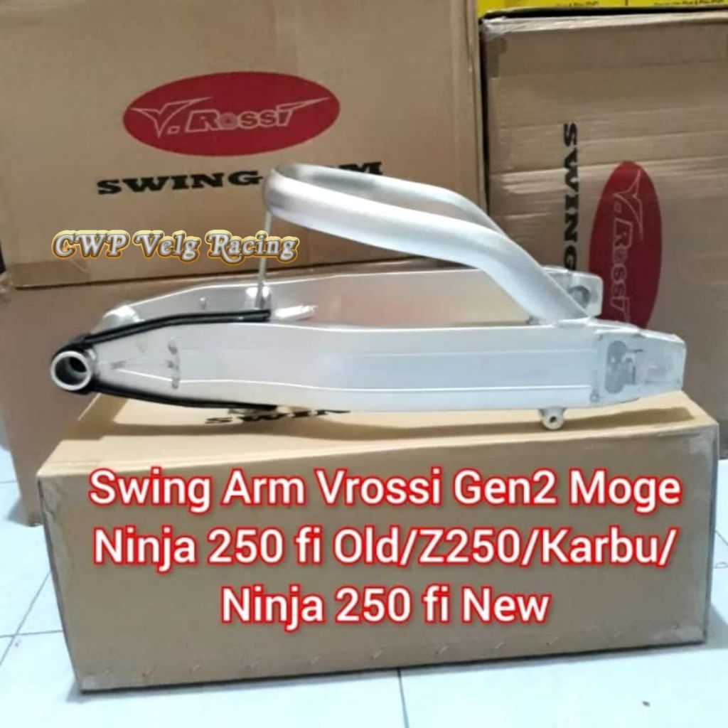 Swing Arm Ninja 250 fi old new Z250 Carbu karbu Vrossi lebar Arm Rossi Ninja 250