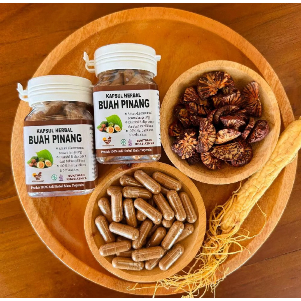 kapsul buah pinang muda isi 50 kapsul - kapsul ektrak buah pinang original