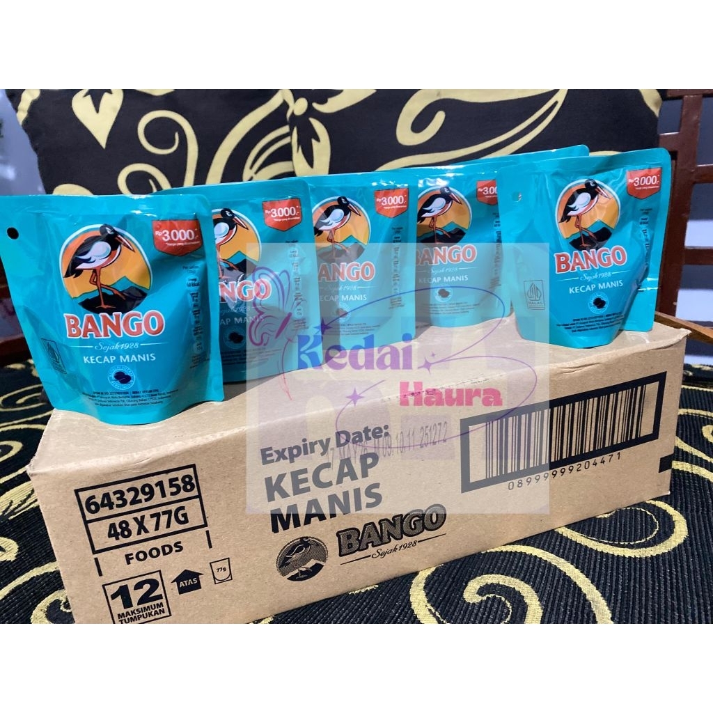 

Kecap Bango Kedelai Kental Manis 77 gr