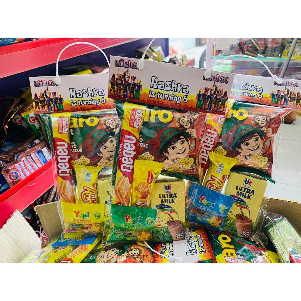 

snack ulang tahun custom ready