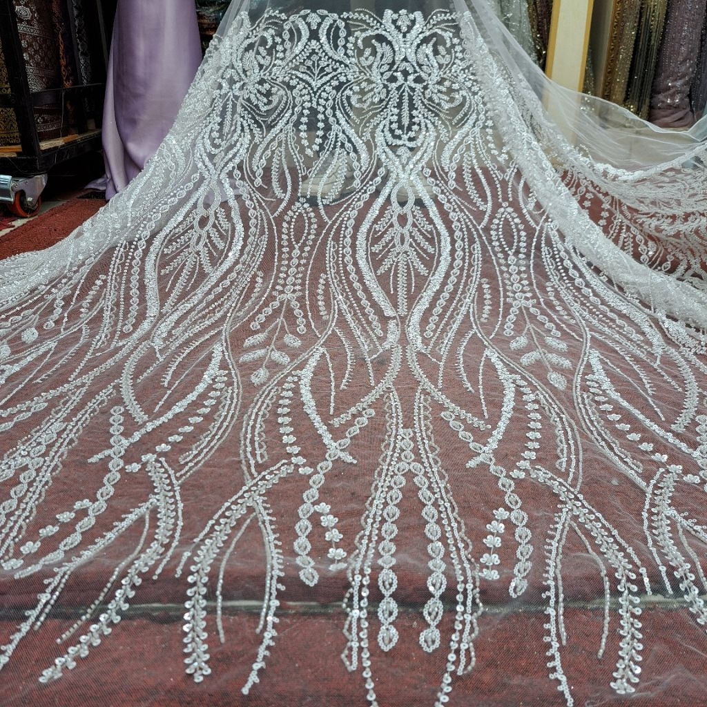 tile bordir full payet soroskin jepang/tile elisab