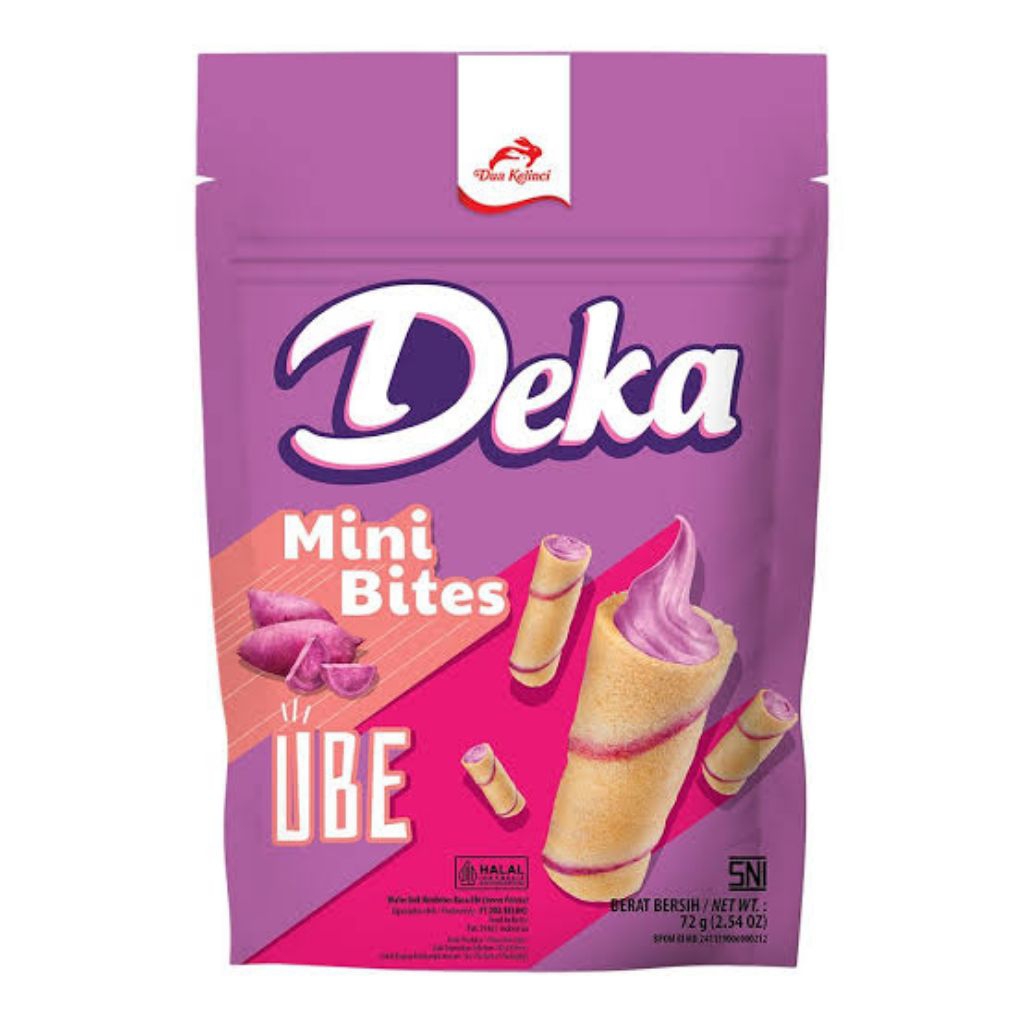

Deka Mini Wafer Bites Ube 72 gram