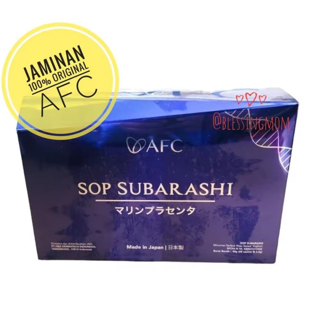 SOP SUBARASHI ISI 28 SACHET ORIGINAL