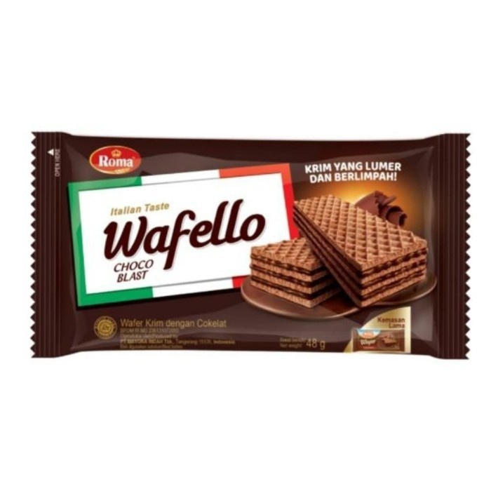

ITALIAN WAFELLO CHOCO BLAST 48G