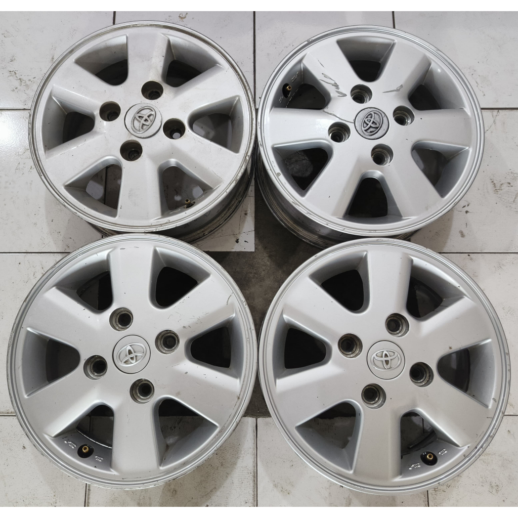 VELG MOBIL ORI STD AVANZA RING 14 LEBAR 5 LUBANG BAUT PCD 4X114 PELEK