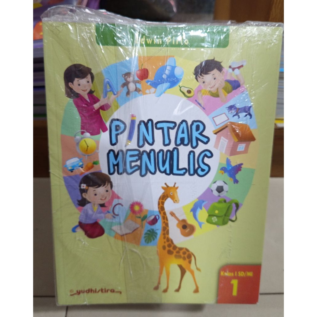Pintar Menulis Tegak Bersambung SD Kelas 1 Yudhistira Best Seller