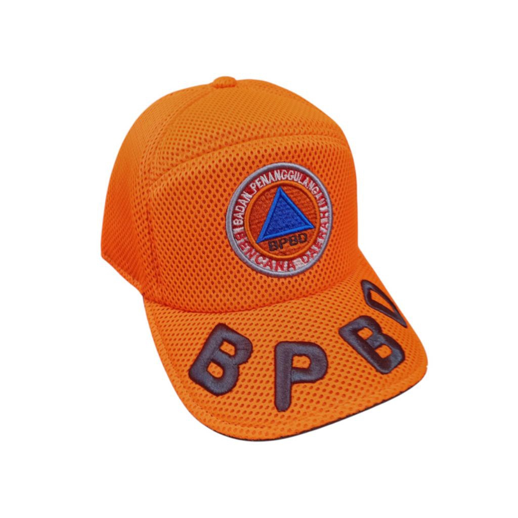 TOPI BPBD ORANGE/TOPI BPBD