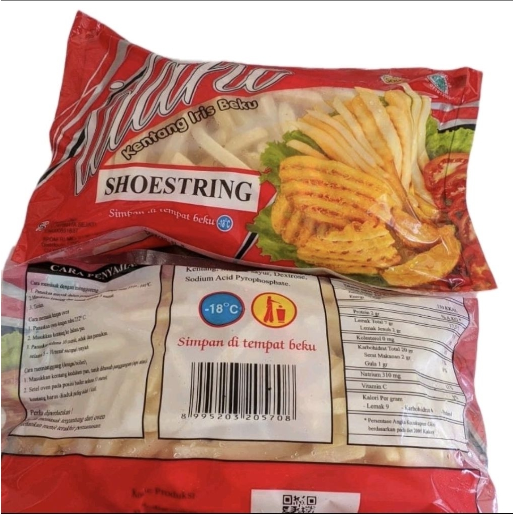 

IDAHO KENTANG 500G shoerting