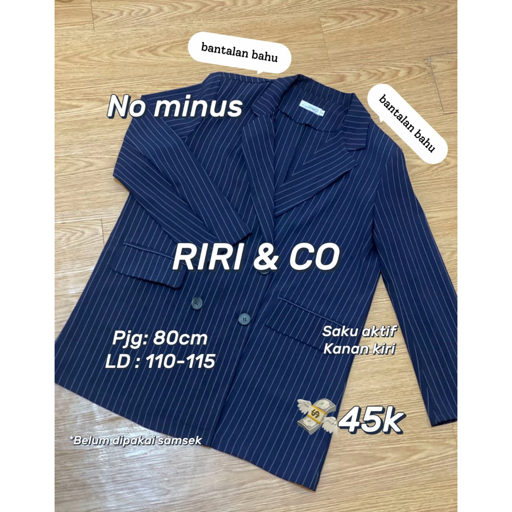 PRELOVED BLAZER BRANDED PRIBADI RIRI N CO
