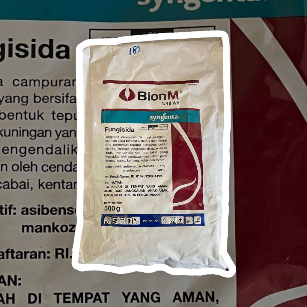 BION M 500 GRAM FUNGISIDA SISTEMIK UNTUK PADI, CABAI, TOMAT | PENGENDALI JAMUR & BAKTERI | ORIGINAL
