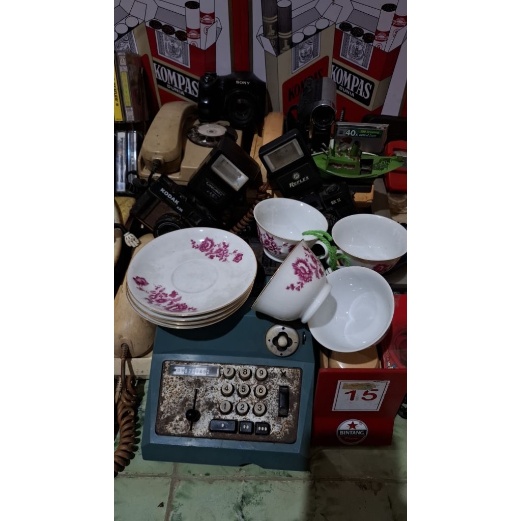 Cangkir 175rb display vintage jadul kuno lawas antik