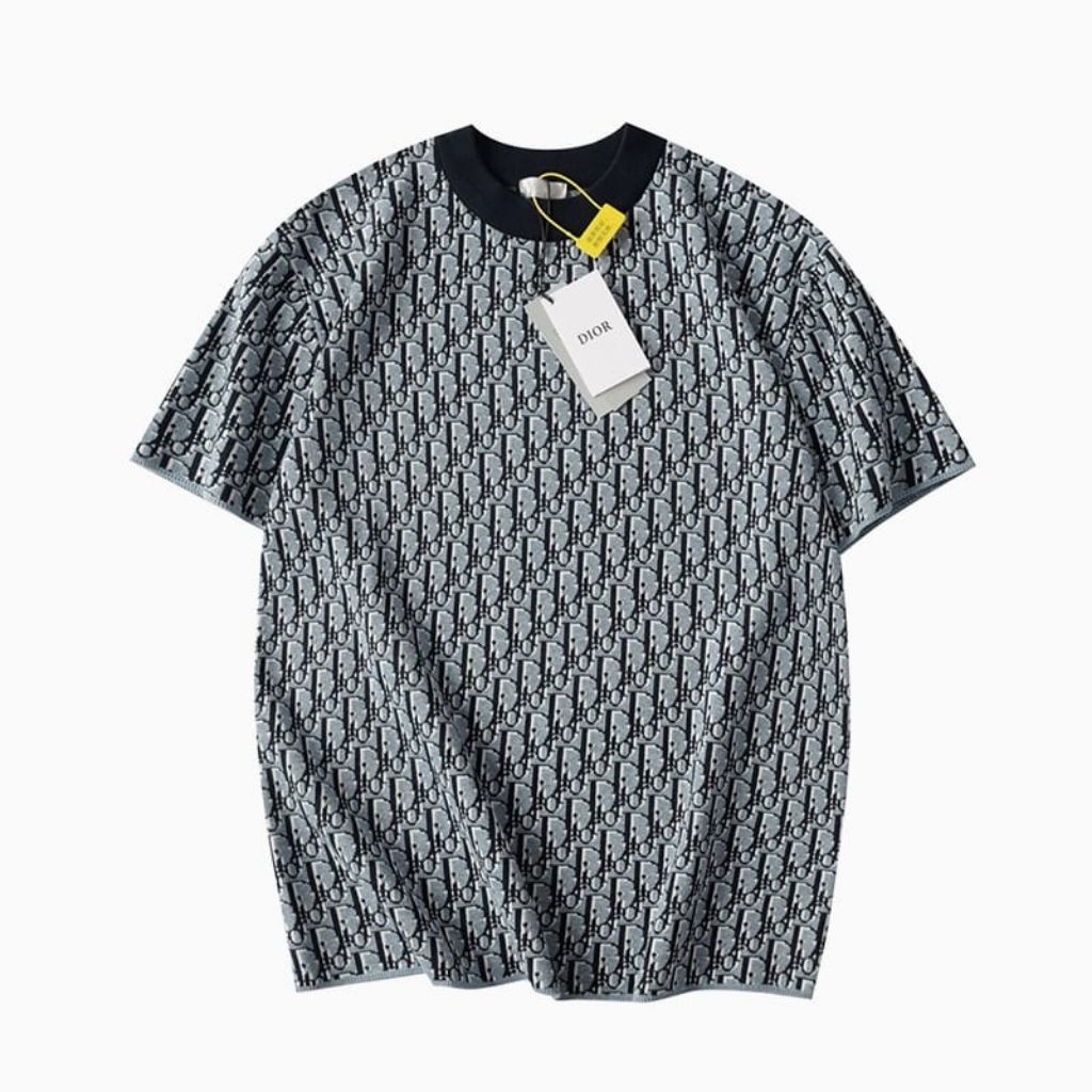 baju kaos t-shirt rajut knit import pria