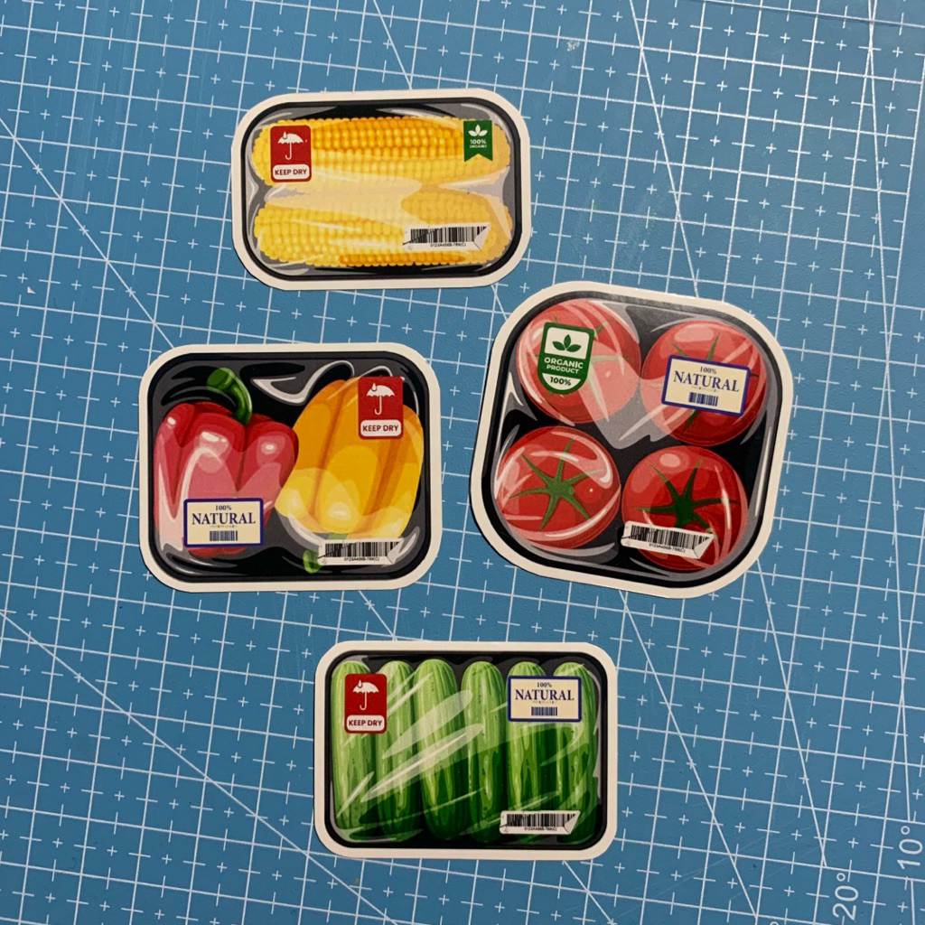 

Stiker Pack Buah Sayur Gemes – Edisi Fresh Produce Series by Crookie Clubc