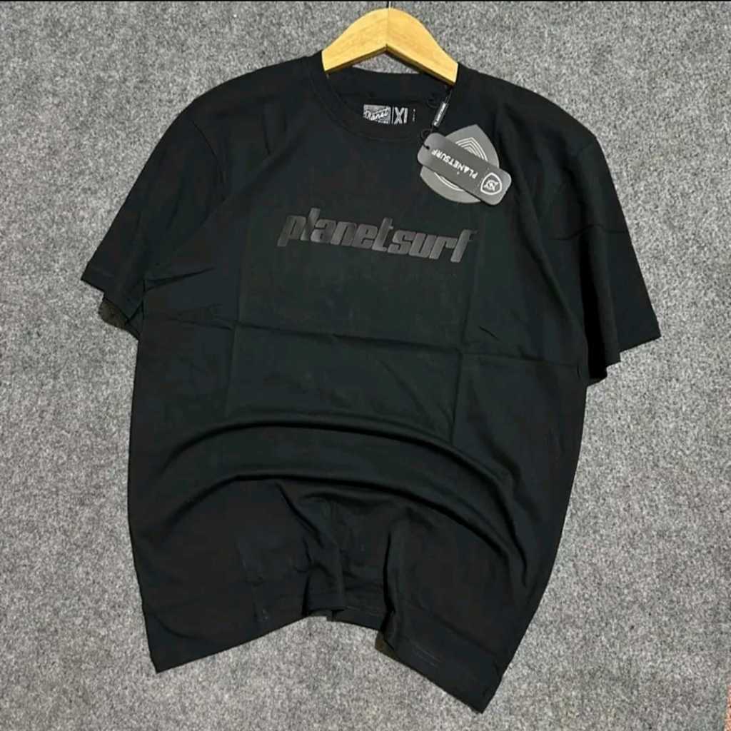 KAOS DISTRO PRIA PLANET SURF BASIC SURFING SIMPEL PREMUIUM BAJU OBLONG COWOK LENGAN PENDEK TSHIRT DI