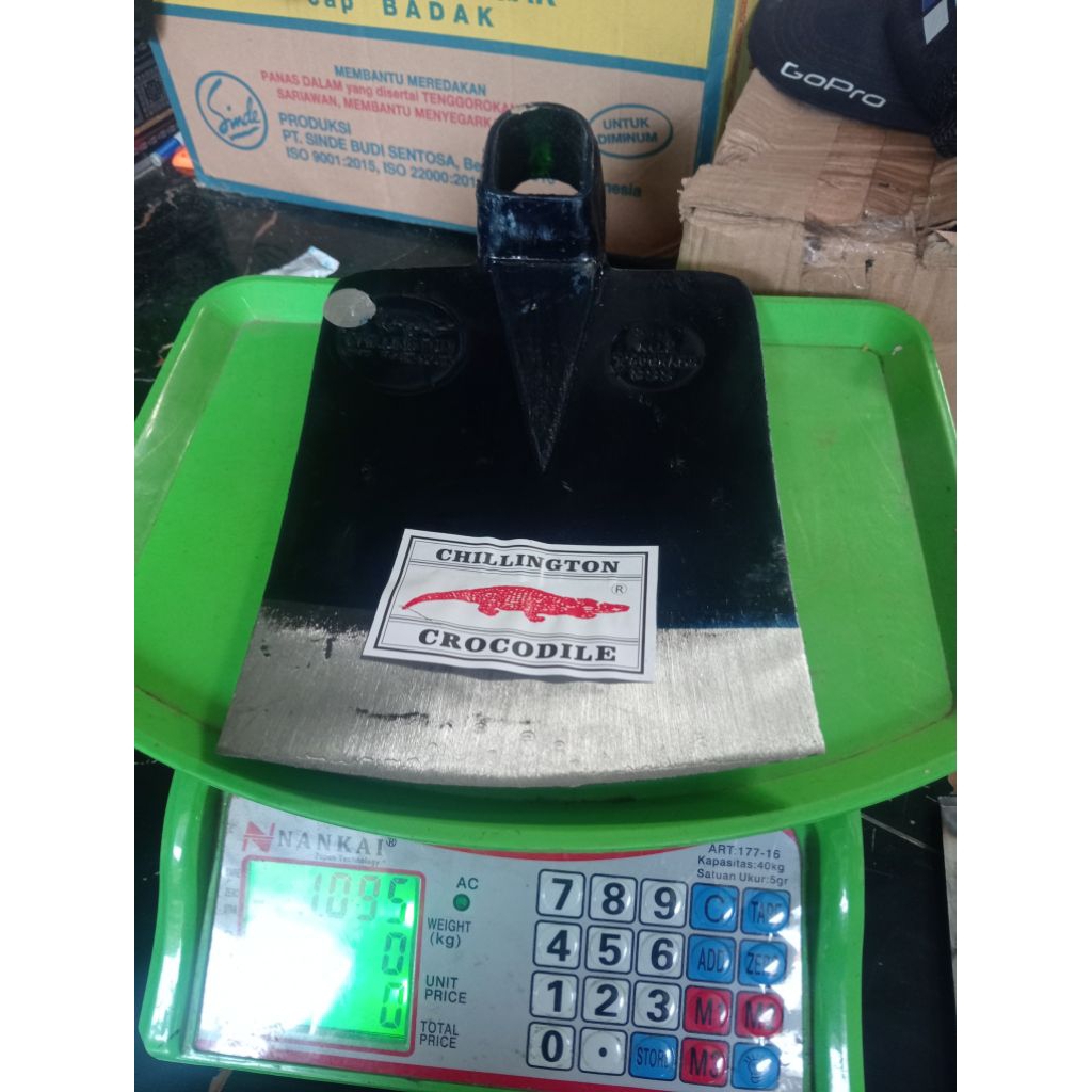 pcul/cangkul asli crocodile/buaya bahan baja terbaik