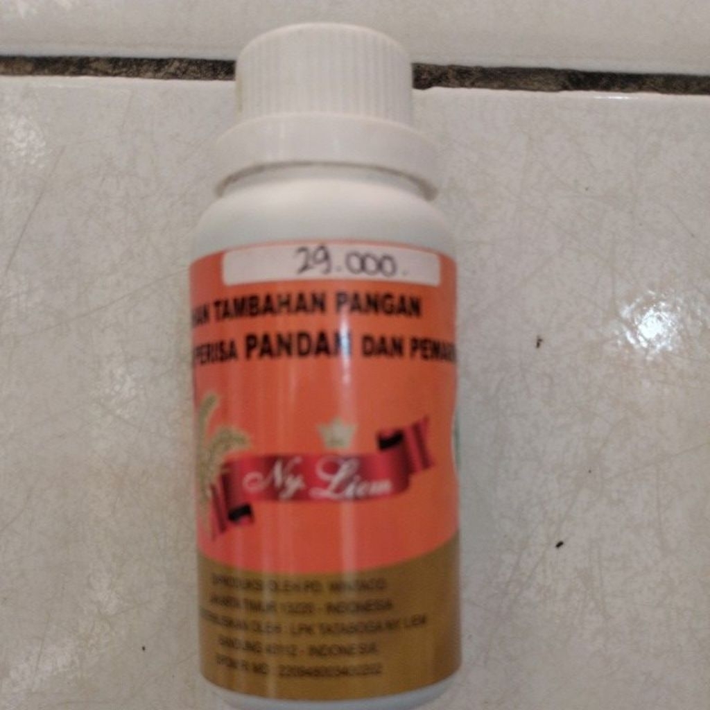 

NY LIEM perisa pandan dan pewarna 100Gram