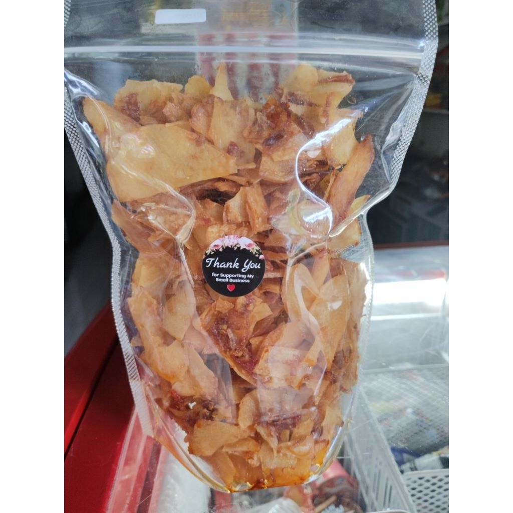 

kencok(keripik singkong pedes manis)