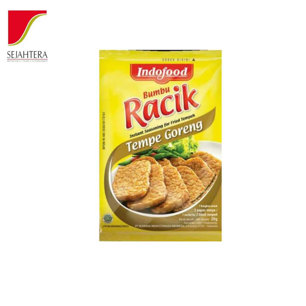 

INDOFOOD RACIK TEMPE GORENG 20gr