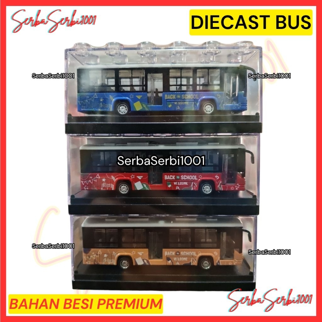 DIECAST BUS / MINIATUR BIS / MAINAN BIS 855-7