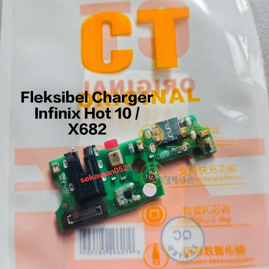 Fleksibel Charger Infinix Hot 10 / Infinix X682 Full Ic