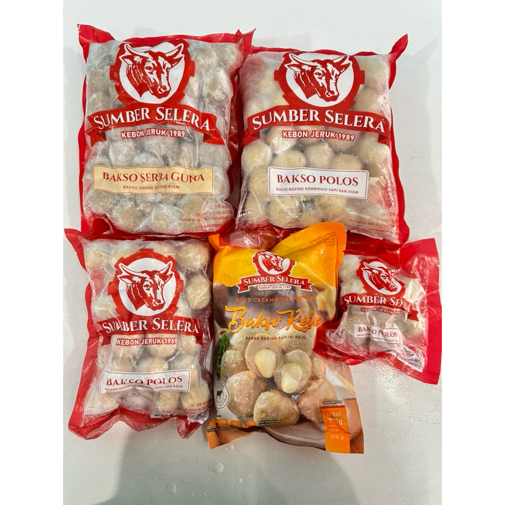 

bakso sumber selera berbagai varian kecil sampai besar