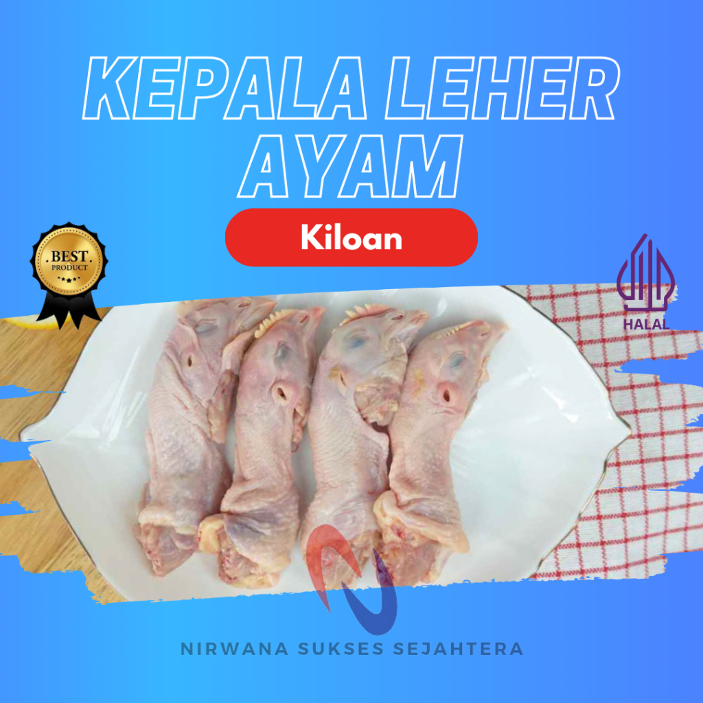 

KEPALA LEHER AYAM BROILER / BROILER CHICKEN HEAD