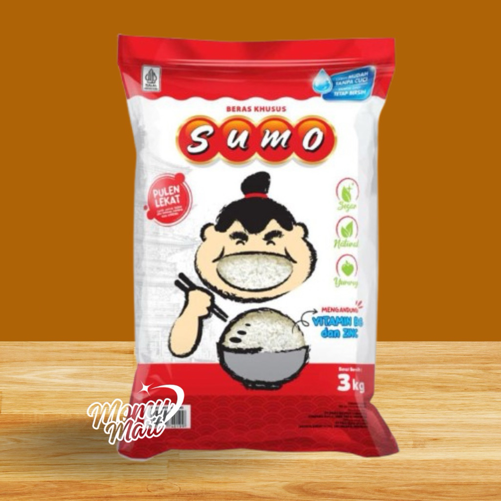 

BERAS SUMO MERAH & HIJAU 3KG TERBARU ORI PREMIUM KUALITAS ⭐️⭐️⭐️⭐️⭐️