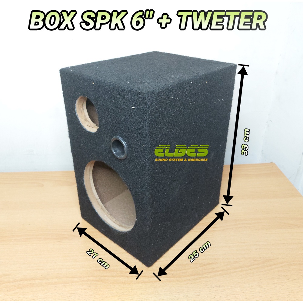 BOX SPEAKER 6 TWETER KARPETAN box speaker 6 inc plus tweter