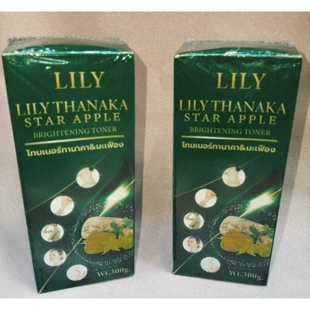 Toner Wajah Thailand LILY THANAKA STAR APPLE BRIGHTENING TONER