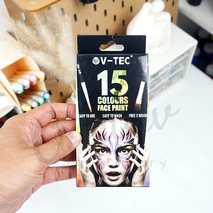 

V-tec Face Painting Type FP 403/15 15 Warna