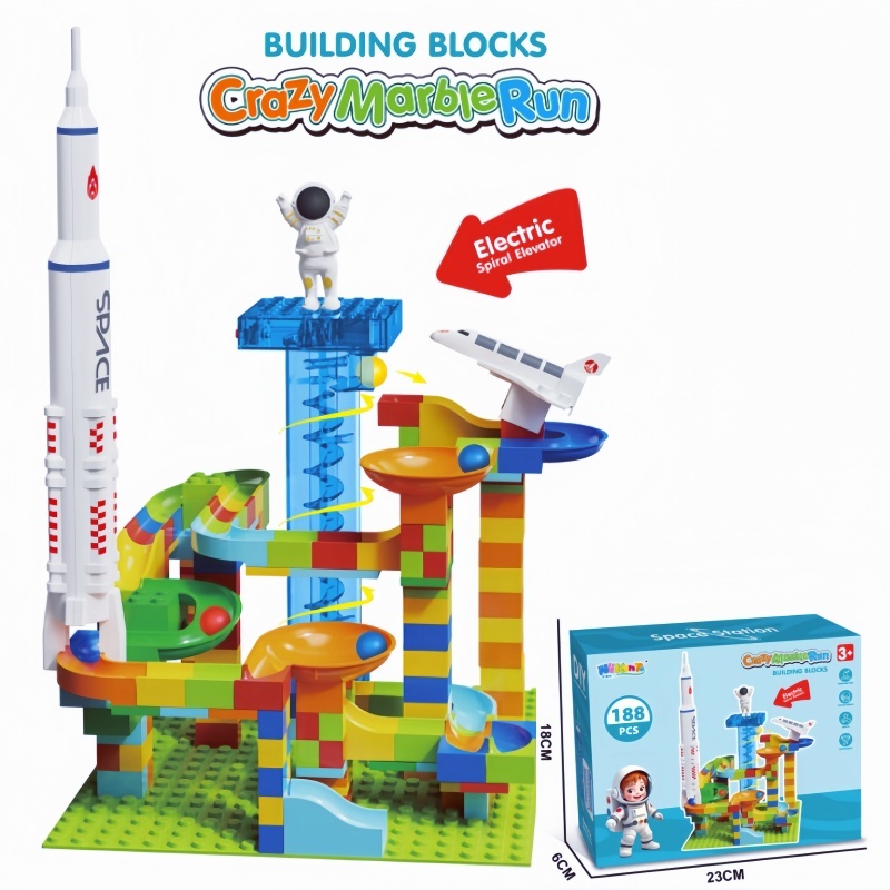 Bola Anak Baru Slide Bangunan Tiga Dimensi Bangunan Majelis Dinosaurus Taman Toys Hadiah untuk Pria 